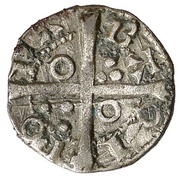 Obolo - Pedro IV Barcelona, Spain, 1336-1387 reverse image