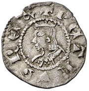 Dinero - Pedro IV Barcelona obverse image