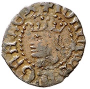 Dinero - Juan II Gerona obverse image