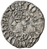 Dinero - Juan II Gerona obverse image