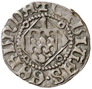 1 Denier - Ferdinandus II Gerona, Spain, 1479-1516 reverse image
