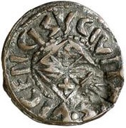 1 Denier - Carolus I Vic reverse image