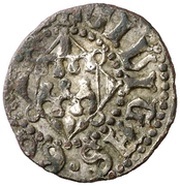1 Denier - Carolus I Gerona, Spain, 1528-1553 reverse image