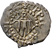Dinero - Felipe III Bañolas, Spain, 1599-1621 reverse image