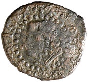 Dinero - Felipe III Barcelona,shield obverse image