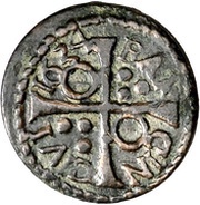 Dinero - Felipe IV Barcelona, Spain, 1622-1635 reverse image