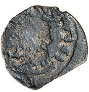 Dinero - Luis XIII Cervera,bust left obverse image