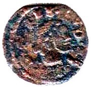 Dinero - Luis XIII Cervera,bust right obverse image