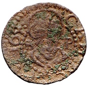 Dinero - Luis XIII Camprodón, Spain, 1642 reverse image