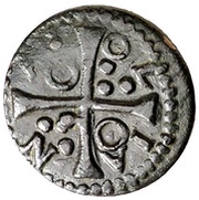 Dinero Oliana, Spain, 1642 reverse image