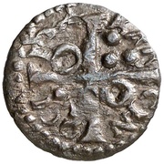 Dinero - Luis XIII Barcelona, Spain, 1642-1643 reverse image
