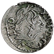 Dinero - Luis XIV Barcelona,bust Luis XIII obverse image