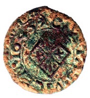 Dinero - Luis XIV Vic, Spain, 1643-1646 reverse image