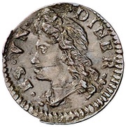 Dinero - Carlos III pretender obverse image