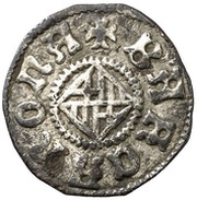 2 Denier - Ferdinandus V, Spain, 1479-1516 reverse image