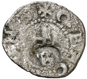 2 Denier - Ferdinandus II countermark reverse image