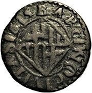 Ardite - Felipe III, Spain, 1612-1621 reverse image