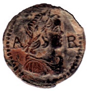 Ardite - Luis XIV Barcelona,bust right obverse image