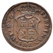 Ardite - Fernando VI, Spain, 1756 reverse image