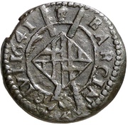 Seiseno - Felipe IV Barcelona,PHILIPP, Spain, 1640-1641 reverse image
