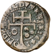 Seiseno Besalú,cross, Spain, 1641 reverse image