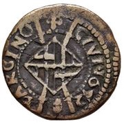 Seiseno - Luis XIII Barcelona, Spain, 1641-1643 reverse image
