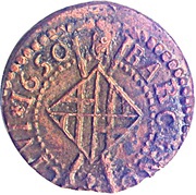 Seiseno - Luis XIV Barcelona, Spain, 1643-1652 reverse image
