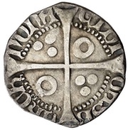 ½ Croat - Martin I Barcelona, Spain, 1396-1410 reverse image