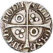 ½ Croat - Martin I Barcelona, Spain, 1396-1410 reverse image