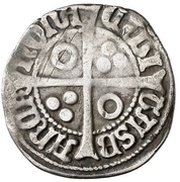 ½ Groat - Ferdinandus II wavy hair, Spain, 1479-1516 reverse image
