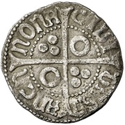 ½ Groat - Ferdinandus II straight hair, Spain, 1479-1516 reverse image