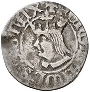 ½ Groat - Ferdinandus II rude portrait obverse image