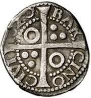 ½ Croat - Felipe III bust Felipe II, Spain, 1599-1621 reverse image