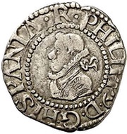 ½ Croat - Felipe III long cross obverse image