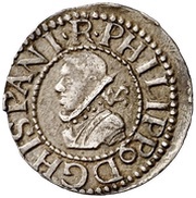 ½ Croat - Felipe IV Barcelona obverse image