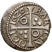 ½ Croat - Felipe IV Barcelona, Spain, 1626 reverse image