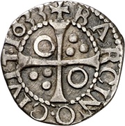 ½ Croat - Felipe IV Barcelona, Spain, 1630-1633 reverse image