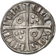 Croat - Pedro III Barcelona, Spain, 1276-1285 reverse image
