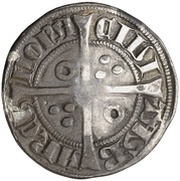 Croat - Jaime II Barcelona, Spain, 1291-1327 reverse image