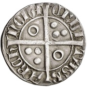 Croat - Jaime II Barcelona, Spain, 1291-1327 reverse image
