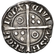 Croat - Pedro IV Barcelona, Spain, 1336-1387 reverse image