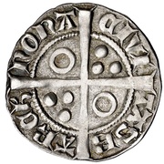Croat - Pedro IV Barcelona, Spain, 1336-1387 reverse image