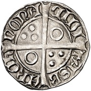 Croat - Pedro IV Barcelona, Spain, 1336-1387 reverse image