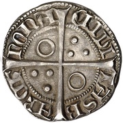 Croat - Pedro IV Barcelona, Spain, 1336-1387 reverse image