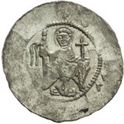 Denar - Vladislaus I, Bohemia, 1158-1172 reverse image