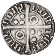 Croat - Pedro IV Barcelona, Spain, 1336-1387 reverse image