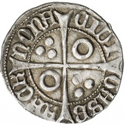Croat - Pedro de Portugal Barcelona, Spain, 1464-1466 reverse image