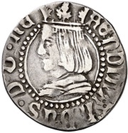 1 Groat - Ferdinandus II three pointed crown obverse image