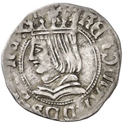 1 Groat - Ferdinandus II five pointed crown obverse image