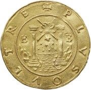 4 Ducats - Ioana and Carolus I, Spain, 1516-1555 reverse image
